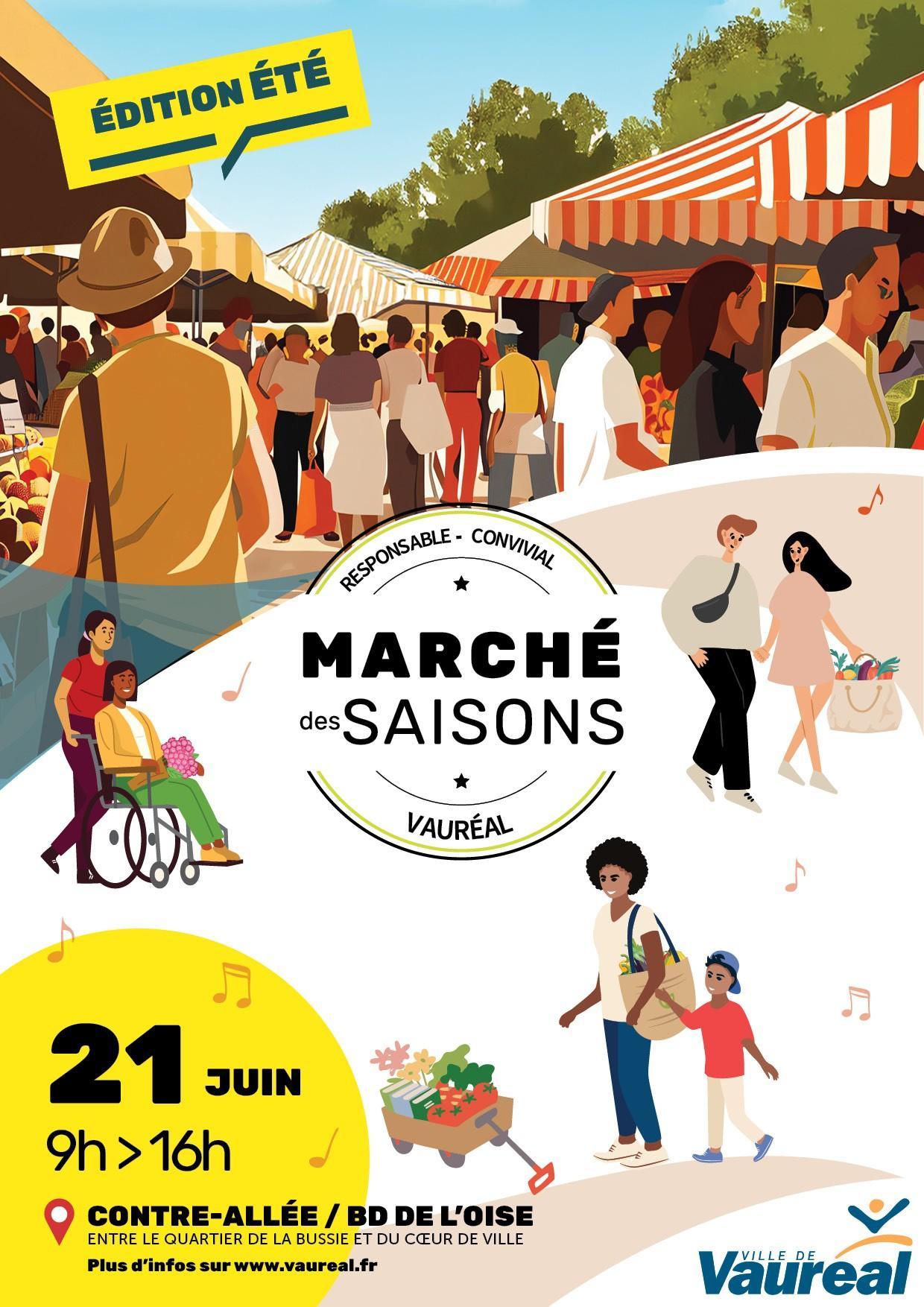 Marché des saisons Vauréal