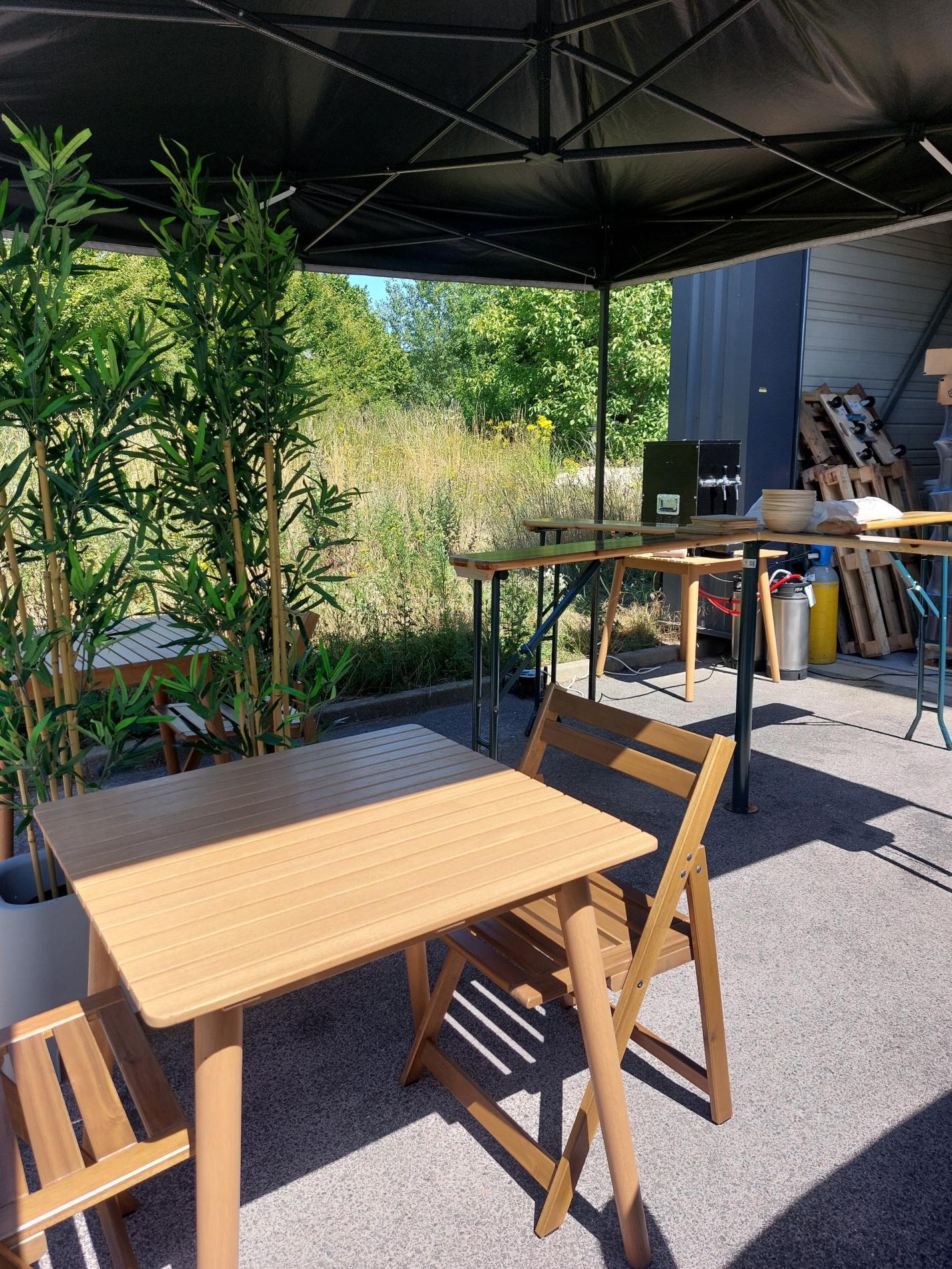 Terrasse d'été
