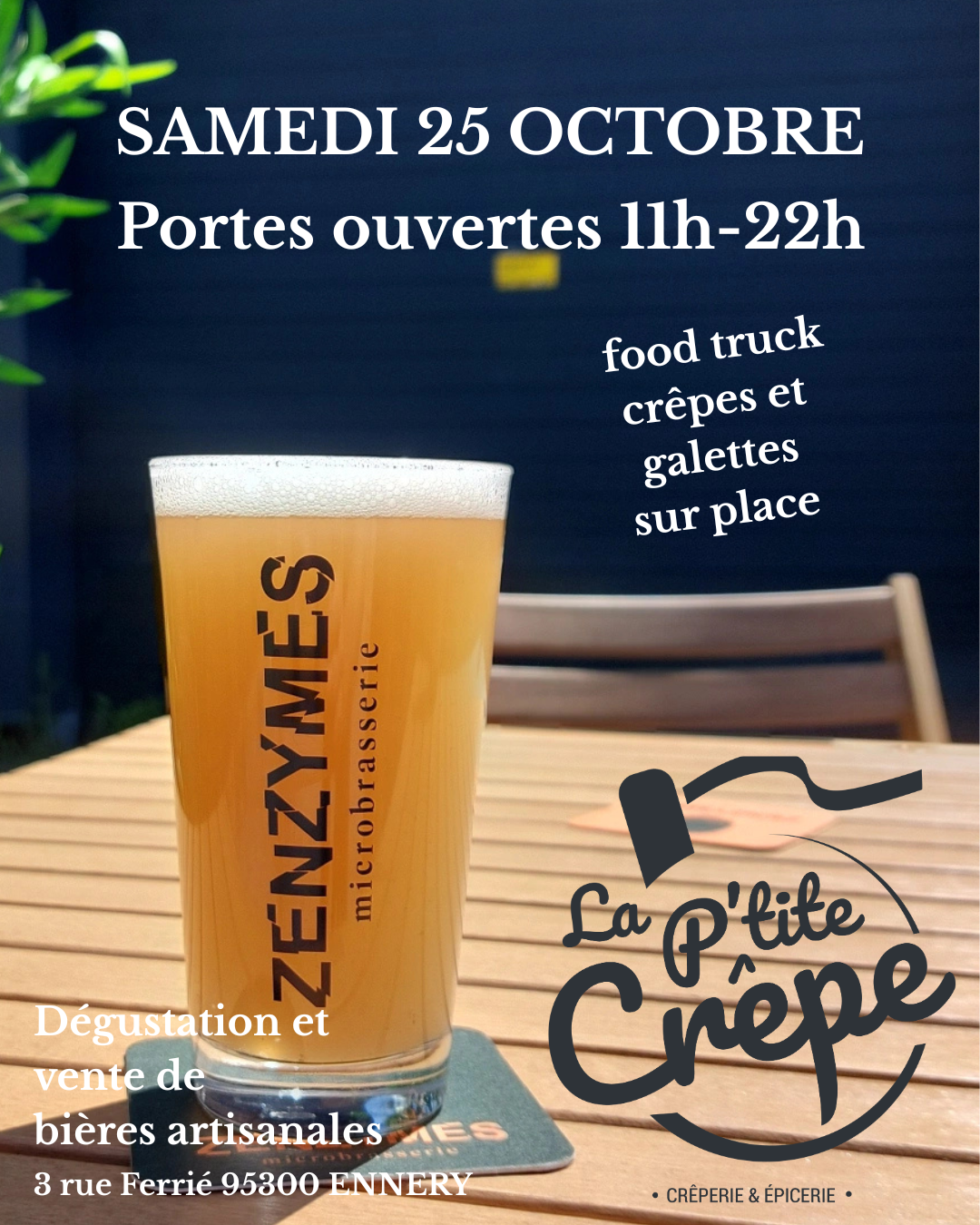 Portes ouvertes samedi 25 Octobre