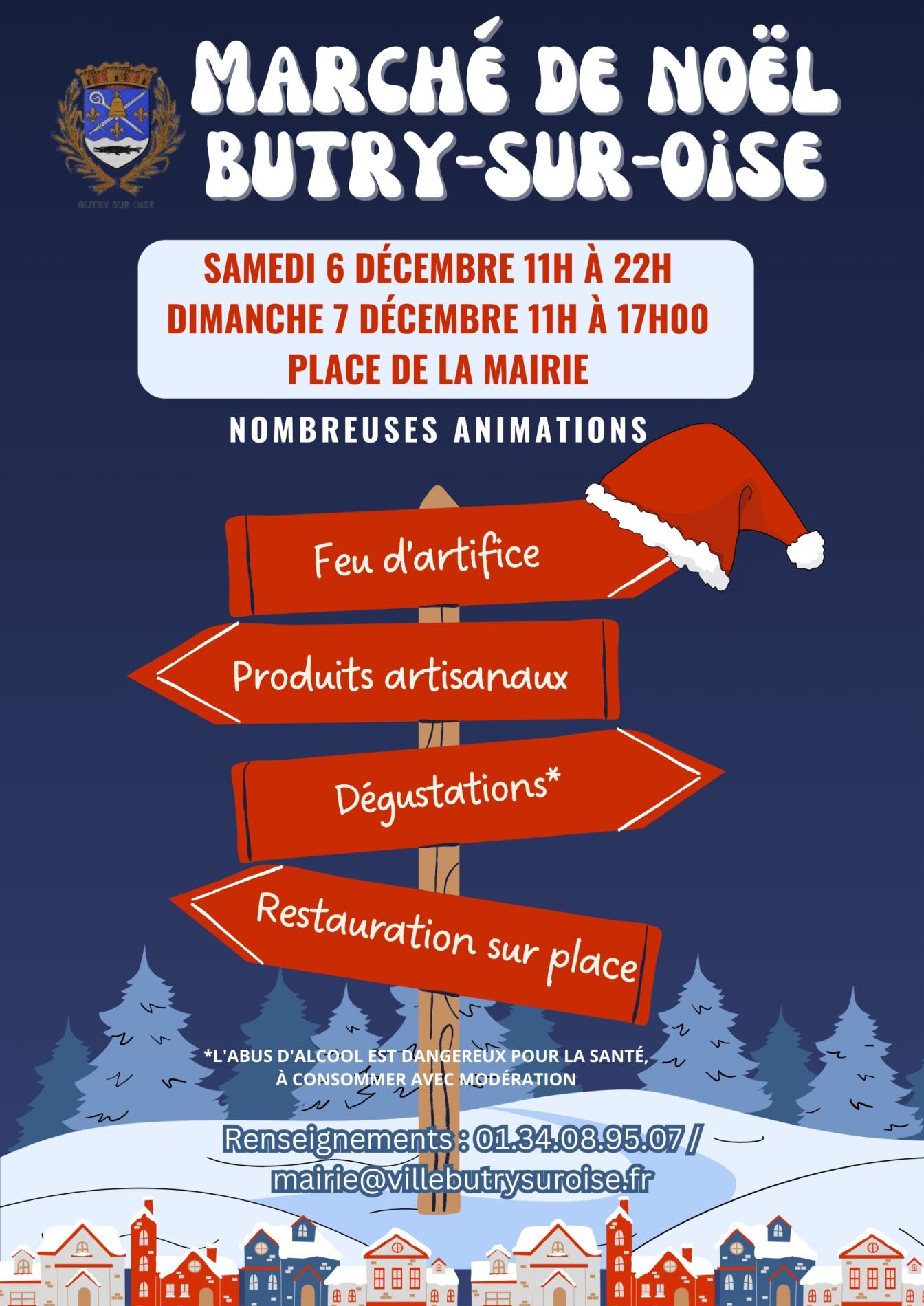 Marché de Noël Butry sur Oise