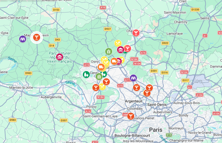Carte des partenaires Zenzymes