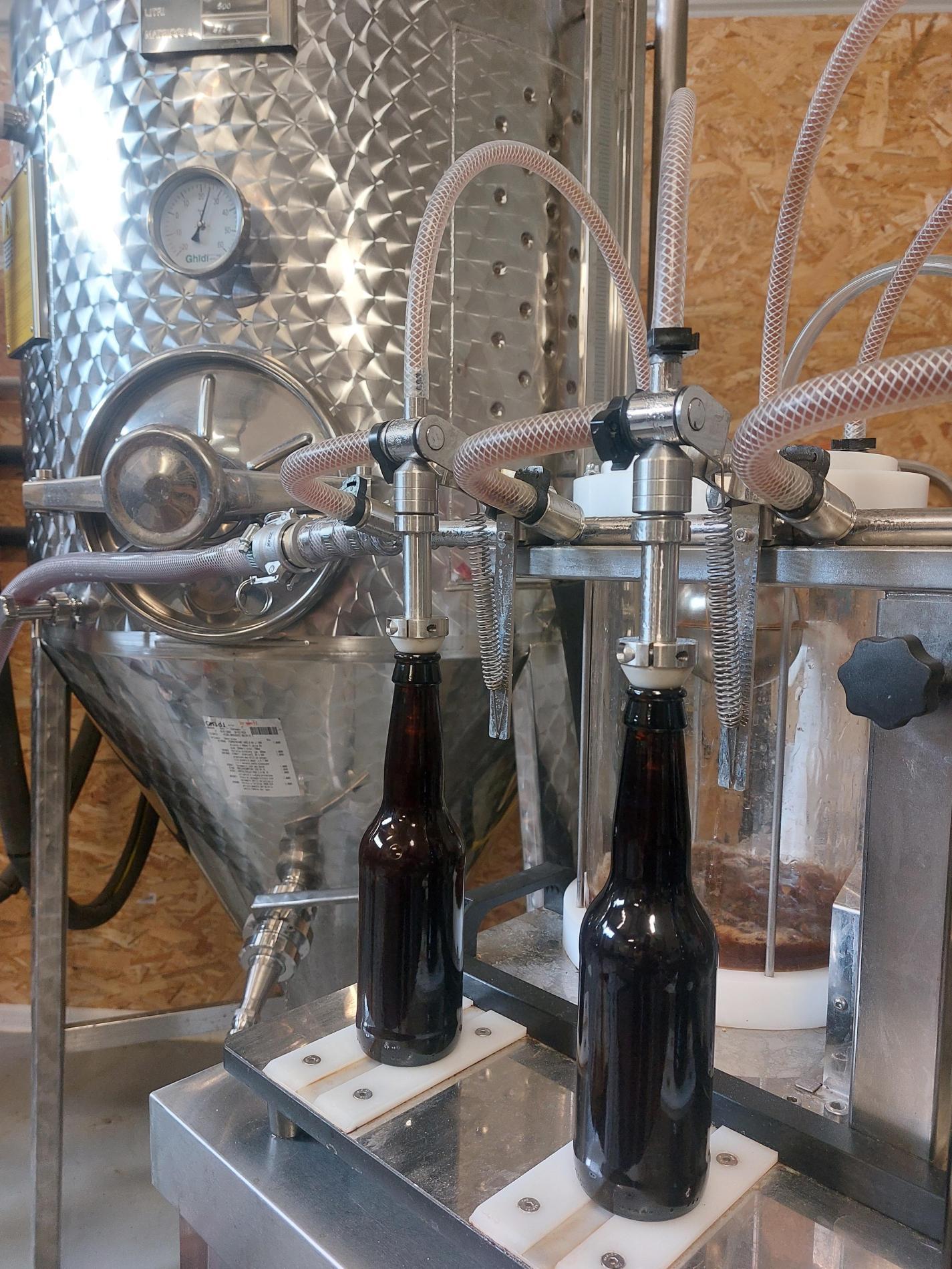 Mise en bouteille et barrique de l'Imp&eacute;rial Stout